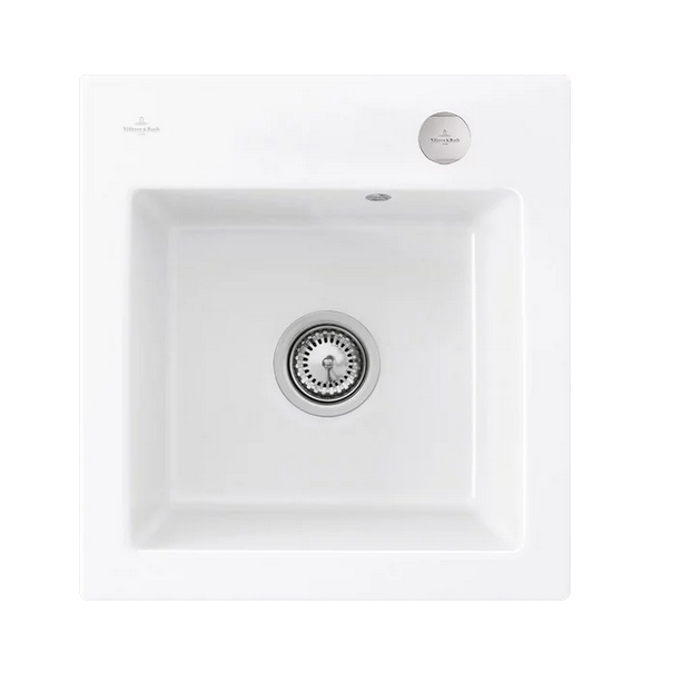 Мийка для кухні Villeroy & Boch Subway 45 XS Flat 44х47,5 см кераміка white alpin 67812FR1