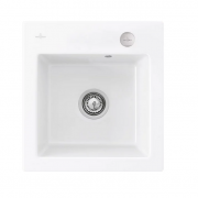 Мойка для кухни Villeroy & Boch Subway 45 XS Flat 44х47,5 см керамика white alpin 67812FR1