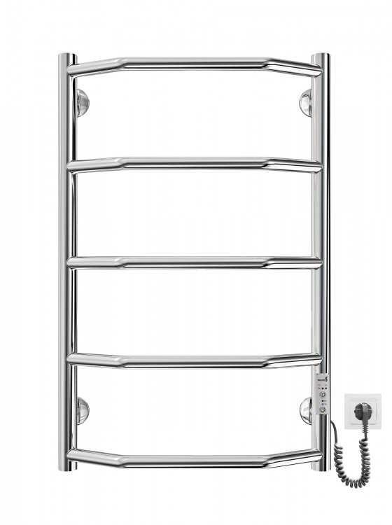 Электрический полотенцесушитель MARIO Трапеция НР-І  650х430/110 TR K полированная сталь 4820111356621