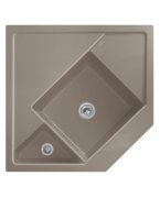 Мойка для кухни Villeroy & Boch Monumentum угловая 89,6х89,6 см керамика timber 330301TR