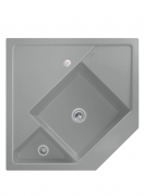 Мойка для кухни Villeroy & Boch Monumentum угловая 89,6х89,6 см керамика stone 330302SL