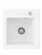 Мийка для кухні Villeroy & Boch Subway 45 XS Flat 44х47,5 см кераміка snow white 67812FKG