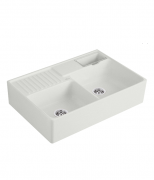 Мойка для кухни Villeroy & Boch Double-bowl sink двойная 89,5х63 см керамика steam 632391SM