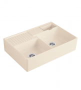 Мойка для кухни Villeroy & Boch Double-bowl sink двойная 89,5х63 см керамика ivory 632392FU