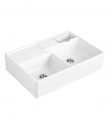 Мойка для кухни Villeroy & Boch Double-bowl sink двойная 89,5х63 см керамика snow white 632392KG