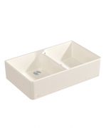 Мойка для кухни Villeroy & Boch Farmhouse 90 X двойная 90х55 см керамика crema 639002KR