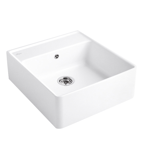 Мойка для кухни Villeroy & Boch Single-bowl sink 59,5х63 см керамика white alpin 632061R1