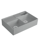 Мойка для кухни Villeroy & Boch Double-bowl sink двойная 89,5х63 см керамика stone 632392SL