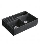 Мийка для кухні Villeroy & Boch Double-bowl sink подвійна 89,5х63 см кераміка chromit 632392J0