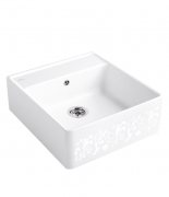Мийка для кухні Villeroy & Boch Single-bowl sink 59,5х63 см кераміка white pearl 632061KT