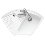 Мойка для кухни Villeroy & Boch Arena Corner 97,5х62,5 см керамика white alpin 672901R1