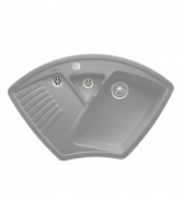 Мойка для кухни Villeroy & Boch Arena Corner 97,5х62,5 см керамика stone 672902SL