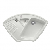 Мойка для кухни Villeroy & Boch Arena Corner 97,5х62,5 см керамика steam 672902SM