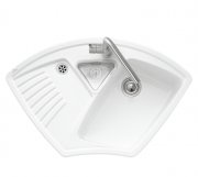 Мийка для кухні Villeroy & Boch Arena Corner 97,5х62,5 см кераміка white alpin 672901R1