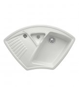 Мийка для кухні Villeroy & Boch Arena Corner 97,5х62,5 см кераміка steam 672901SM
