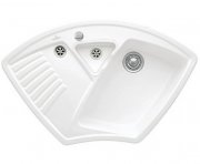 Мийка для кухні Villeroy & Boch Arena Corner 97,5х62,5 см кераміка white alpin 672902R1