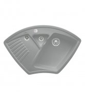 Мийка для кухні Villeroy & Boch Arena Corner 97,5х62,5 см кераміка stone 672902SL