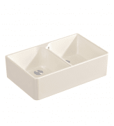 Мийка для кухні Villeroy & Boch Farmhouse 80 X подвійна 79,5х50 см кераміка crema 638002KR
