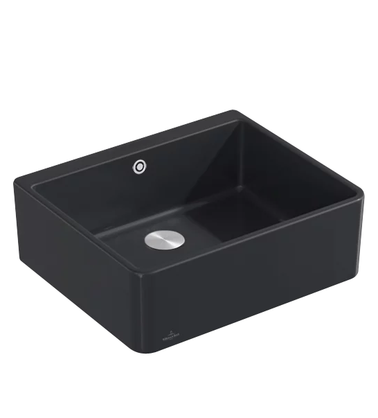 Мийка для кухні Villeroy & Boch Farmhouse 60 X 59,5х50 см кераміка ebony 636002S5