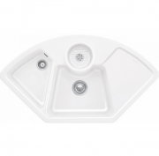 Мойка для кухни Villeroy & Boch Solo Corner 107,5х60 см керамика white alpin 670801R1