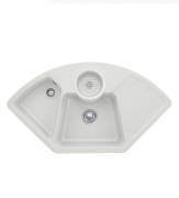 Мойка для кухни Villeroy & Boch Solo Corner 107,5х60 см керамика steam 670801SM