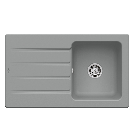 Мойка для кухни Villeroy & Boch Architectura 50 86х51 см керамика stone 335001SL