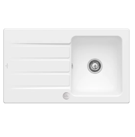 Мойка для кухни Villeroy & Boch Architectura 50 86х51 см керамика stone white 335002RW