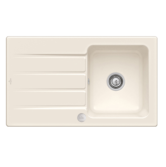Мийка для кухні Villeroy & Boch Architectura 50 86х51 см кераміка crema 335002KR