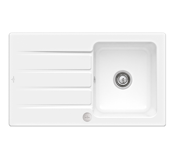 Мойка для кухни Villeroy & Boch Architectura 50 86х51 см керамика snow white 335002KG