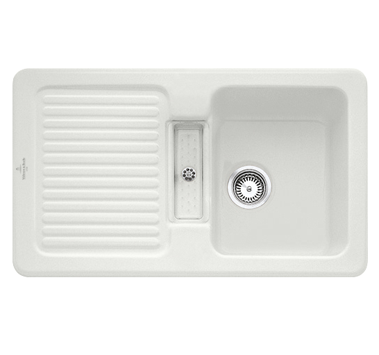 Мойка для кухни Villeroy & Boch Condor 50 86х51 см керамика steam 673201SM