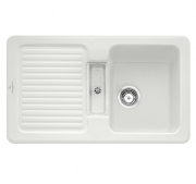 Мийка для кухні Villeroy & Boch Condor 50 86х51 см кераміка steam 673201SM