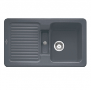 Мийка для кухні Villeroy & Boch Condor 50 86х51 см кераміка graphite 673201i4