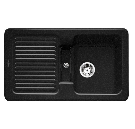 Мийка для кухні Villeroy & Boch Condor 50 86х51 см кераміка chromit 673201J0