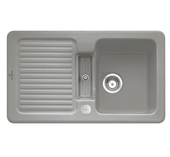 Мийка для кухні Villeroy & Boch Condor 50 86х51 см кераміка fossil 673202KD