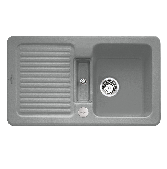 Мойка для кухни Villeroy & Boch Condor 50 86х51 см керамика stone 673202SL