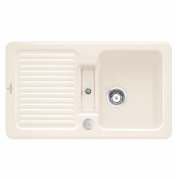 Мойка для кухни Villeroy & Boch Condor 50 86х51 см керамика crema 673202KR