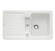Мийка для кухні Villeroy & Boch Condor 50 86х51 см кераміка steam 673202SM