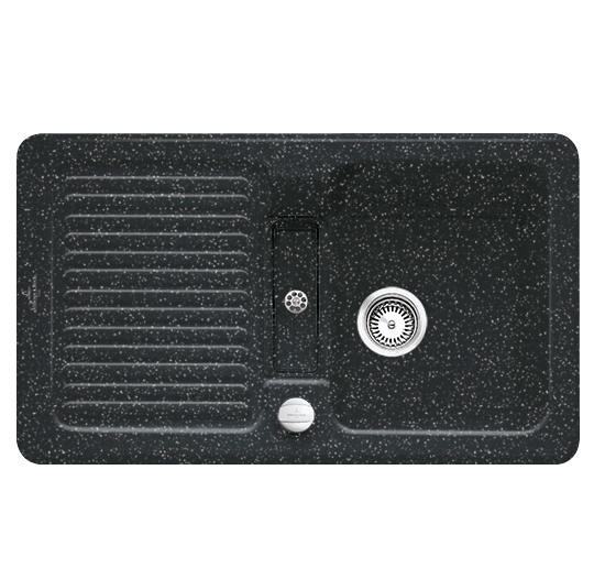 Мийка для кухні Villeroy & Boch Condor 50 86х51 см кераміка chromit 673202J0