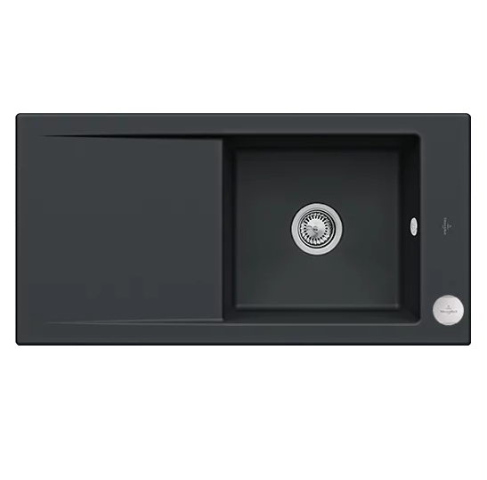 Мойка для кухни Villeroy & Boch Timeline 60 100х51 см керамика ebony 679002S5