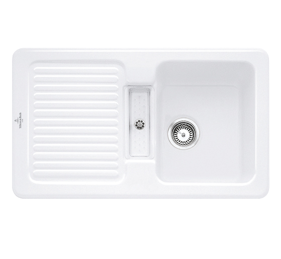 Мойка для кухни Villeroy & Boch Condor 50 86х51 см керамика white alpin 673201R1