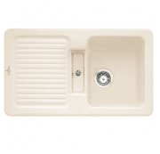 Мойка для кухни Villeroy & Boch Condor 50 86х51 см керамика ivory 673201FU