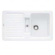 Мойка для кухни Villeroy & Boch Condor 50 86х51 см керамика snow white 673201KG