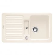 Мийка для кухні Villeroy & Boch Condor 50 86х51 см кераміка crema 673202KR