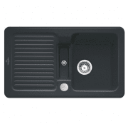 Мойка для кухни Villeroy & Boch Condor 50 86х51 см керамика ebony 673202S5