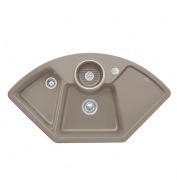 Мийка для кухні Villeroy & Boch Solo Corner 107,5х60 см кераміка timber 670802TR