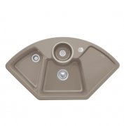 Мойка для кухни Villeroy & Boch Solo Corner 107,5х60 см керамика timber 670802TR