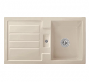 Мийка для кухні Villeroy & Boch Flavia 50 90х51 см кераміка almond 330501AM