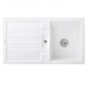 Мийка для кухні Villeroy & Boch Flavia 50 90х51 см кераміка snow white 330501KG