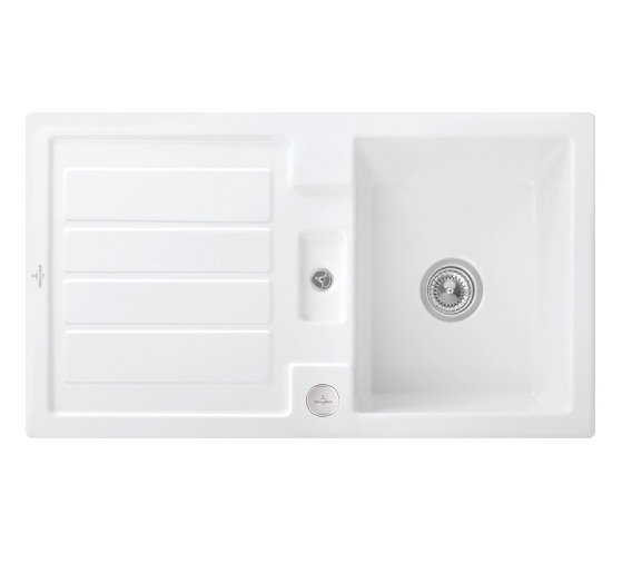 Мойка для кухни Villeroy & Boch Flavia 50 90х51 см керамика snow white 330502KG