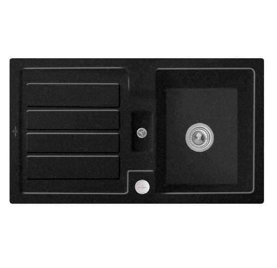 Мойка для кухни Villeroy & Boch Flavia 50 90х51 см керамика сhromit 330502J0